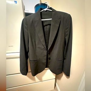 Theory Gray Blazer Sz 12